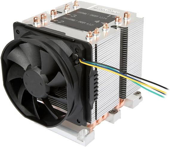 Dynatron B11 3U Active Narrow Type CPU Cooler for Intel FCLGA3647
