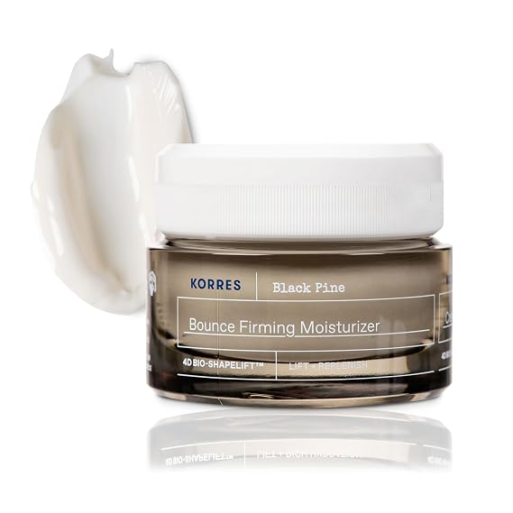 KORRES Black Pine Bounce Firming Moisturizer, 1.35 Fl Oz