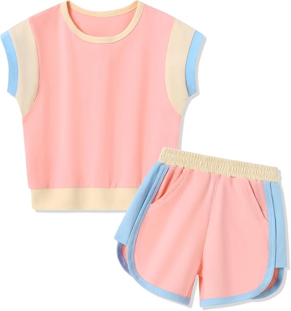 SANMIO Toddler Girl Clothes Summer Girls Outfits 2 Piece Clothing Set