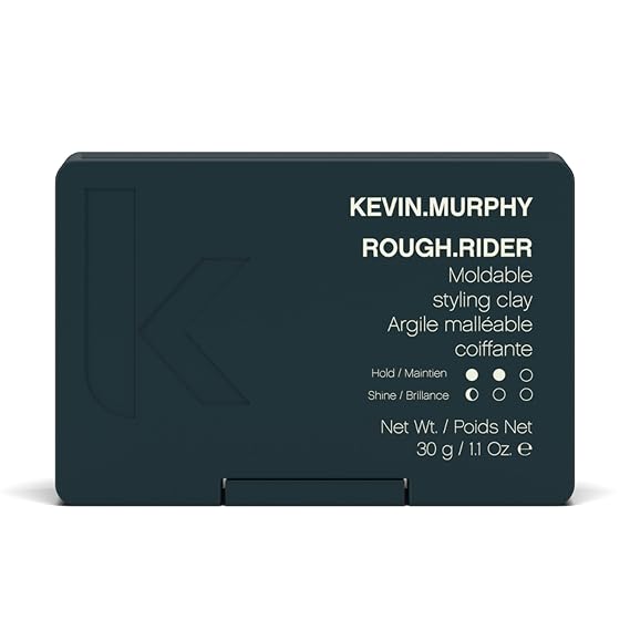 KEVIN.MURPHY ROUGH.RIDER Mouldable Styling Clay, All Hair Types, 1.1 oz