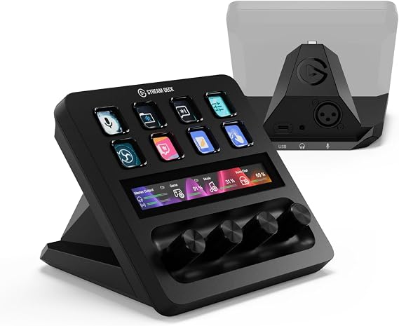 Elgato Stream Deck + XLR Audiomixer Mikrofon-Interface