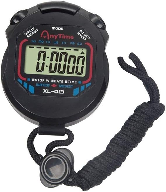 Stopwatch Digital Handheld Multi-Function Professional Handheld Electronic Digital LCD Chronograph Timer Stopwatch Sportwatch