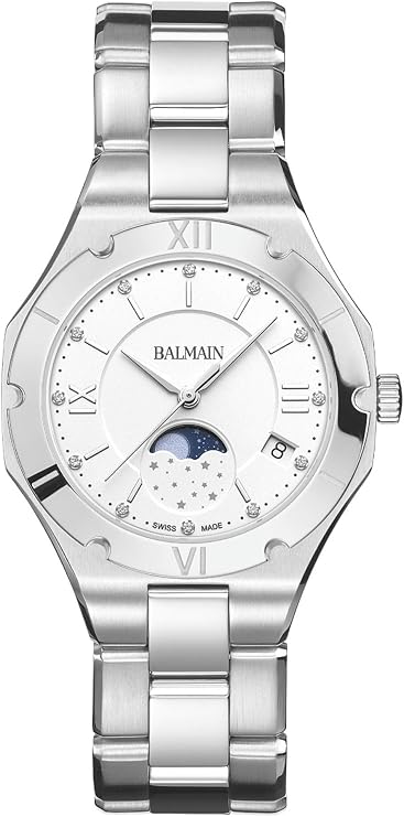Balmain, Lady, Be, Steel, Swiss Made, Quartz, White, Stainless Steel 316L, B45913322