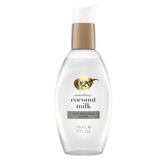 OGX Nourishing + Coconut Milk Anti-Breakage Hair Serum, 2 Pack