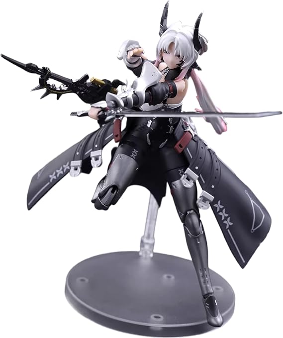 CANG-TOYS Twelve's War Twelve Constellations Capricorn MORA Action Figure 1/12-17CM Scale - Mecha Girl Collectible Model Accessories, Articulated Poseable Figure for Anime Fans and Collectors