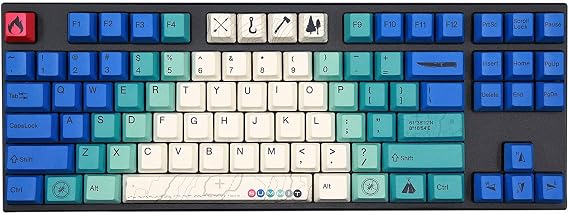 Varmilo MA Series V2 Summit R2 White LED TKL EC Mechanical Keyboard (Varmilo EC Ivy V2)