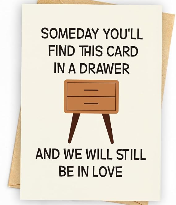 WowBefun Funny Birthday Card & Gifts for Husband Boyfriend Him, Happy Anniversary Card & Gifts, Valentine Day