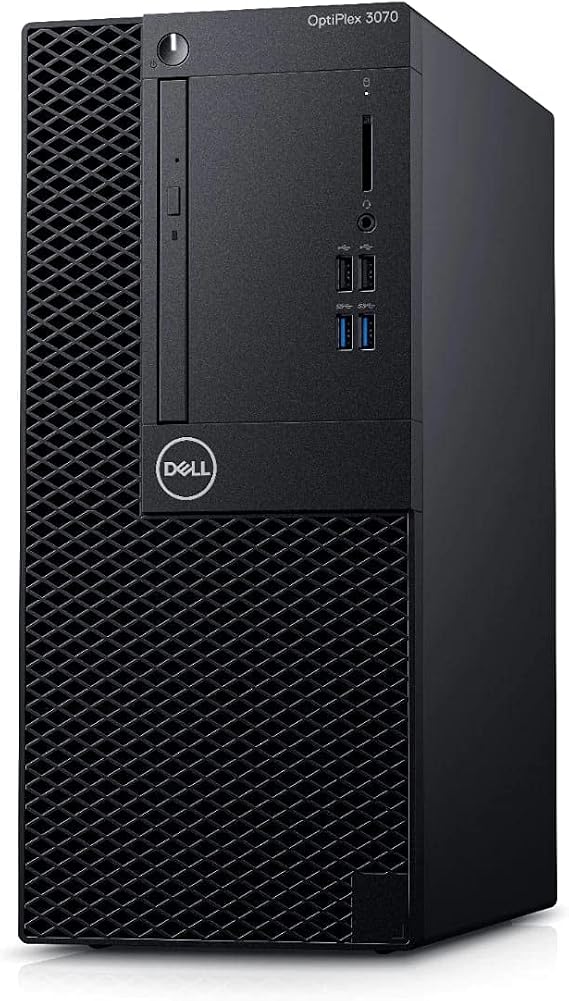 Dell OptiPlex 3070 Desktop Computer - Intel Core i5-9500 - 8GB RAM - 256GB SSD - Small Form Factor