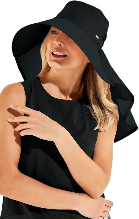Women's Full Coverage Hat - UPF 50+ Sun Protection - Anastasia Elegant