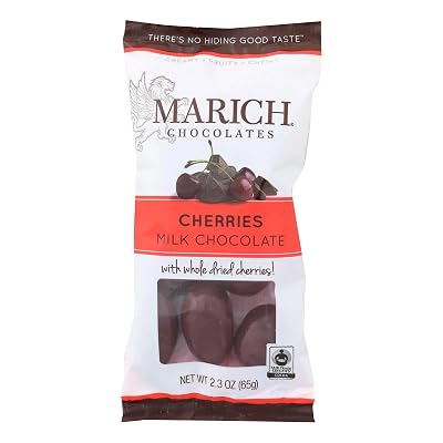 Marich Chocolate Mlk Cherries, 2 oz