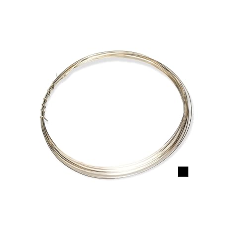 925 Sterling Silver Wire, 20 Gauge, Square, Dead Soft, 1FT by CRAFT WIRE | Sterling Silver Wire for Jewelry Making, Wire Wrapping, Solid 925 Sterling Silver, 0.812mm Wire, High Quality Made in USA