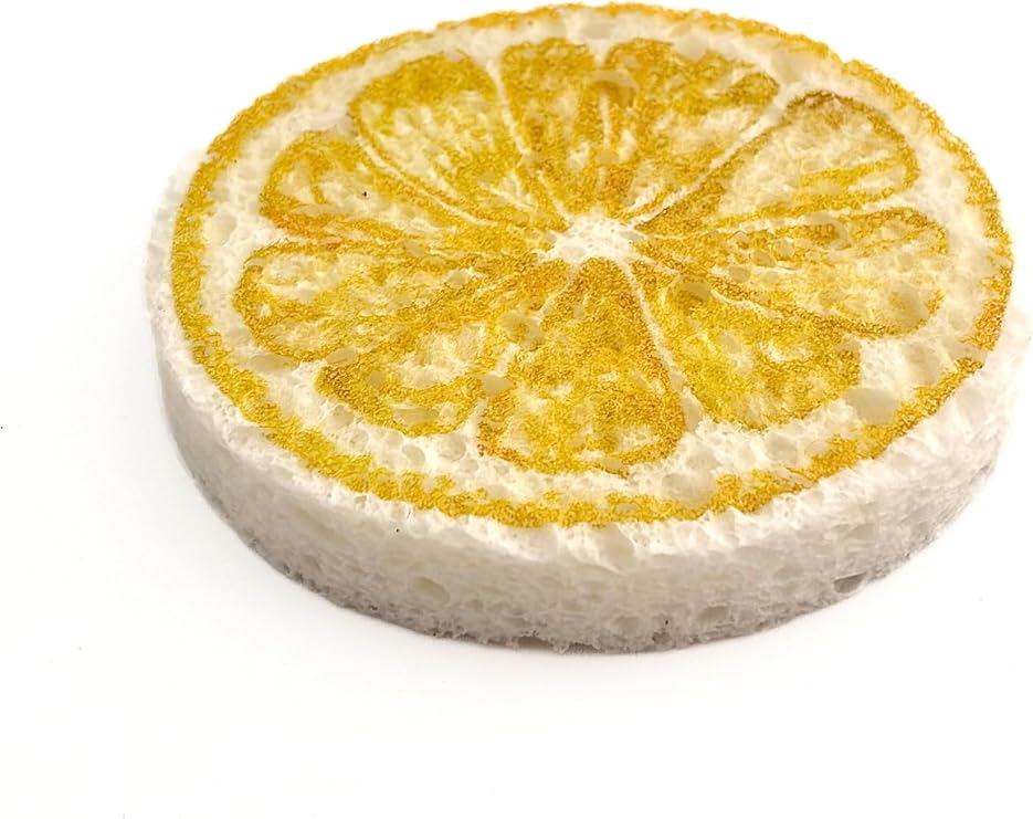 Magic Sponge Sihirli Sünger Limon Desenli
