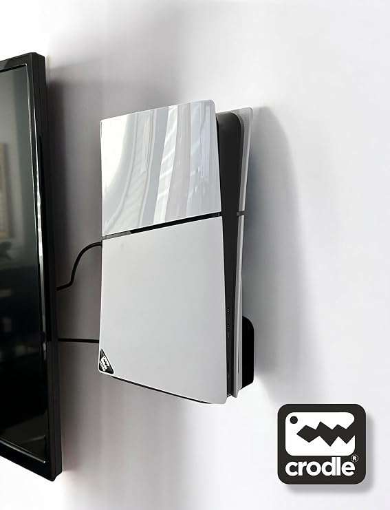 Ps5 ve Ps5 Slim Duvar Standı Yerden Tasarruf Rahat Hava Akışı Gaming Aksesuar Konsol Tutacağı