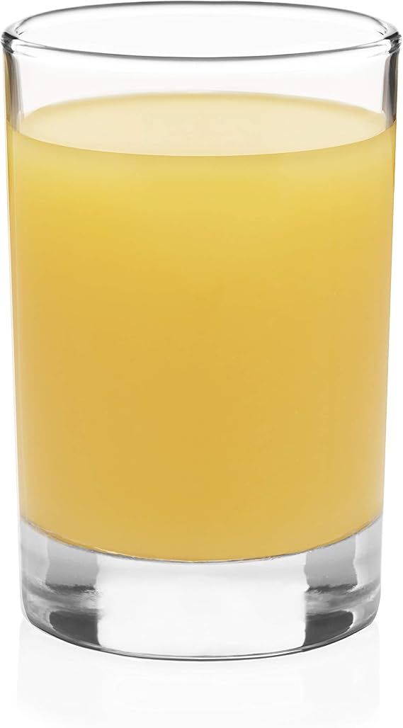 Libbey Heavy Base Juice Glass (Set of 4), 5.5 oz, Clear