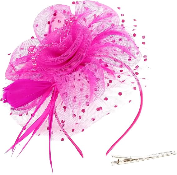 Kentucky Derby Fascinators for Women - Tea Party Hats with Clip