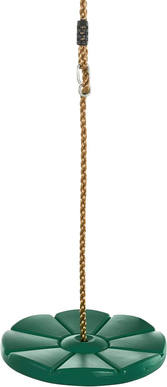 Cool Disc Swing with Adjustable Rope, Mint Green