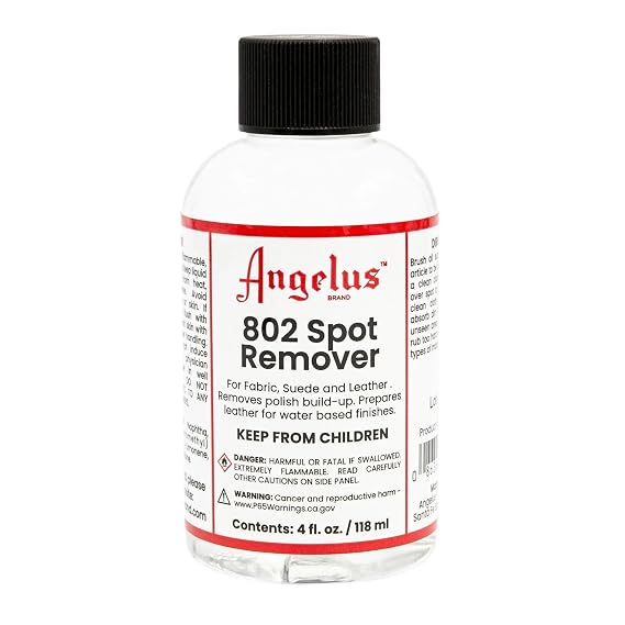 Angelus 802 Spot Cleaner, 4 Ounce Bottle (802-04-000)