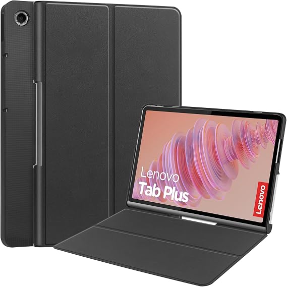 ProCase Case for 11.5 Inch Lenovo Tab Plus 2024 Protective Case Smart Cover - Black