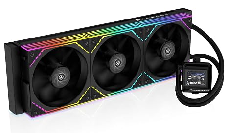 Thermalright FW360 SE ARGB V2 360mm AIO Liquid CPU Cooler, 2" LCD Screen