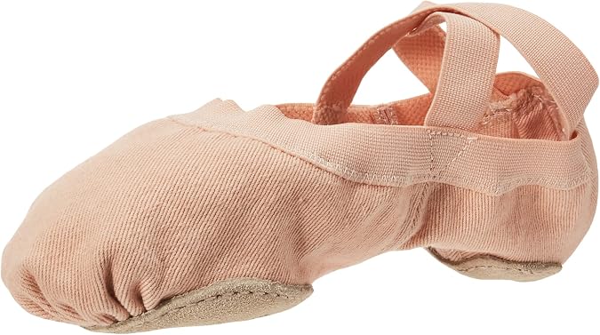 Bloch Womens Bloch Dance Women's Synchrony Split Sole Stretch Canvas Ballet Slipper/Shoe