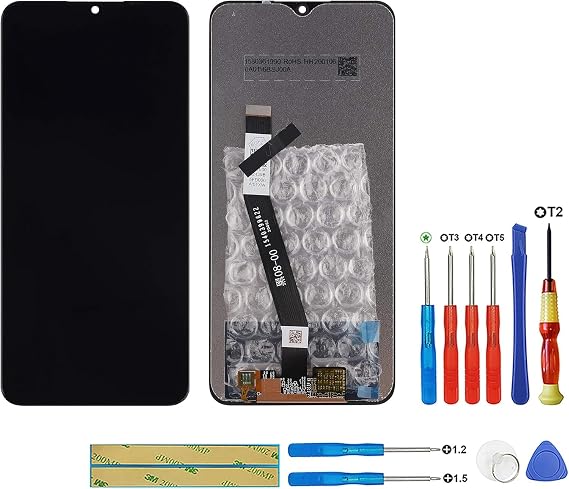 LCD Display Compatible with Redmi 9 (Black) LCD Display Touch Screen Display + Tools