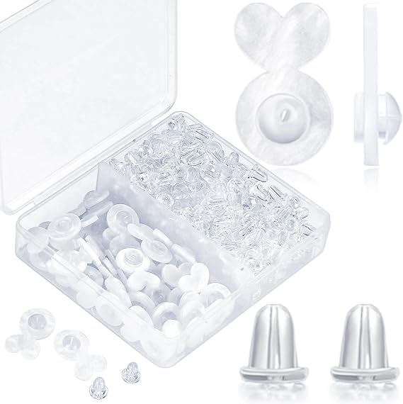 Heavy Earring Lifters Backs for Droopy Ears, 32+200 Replacements