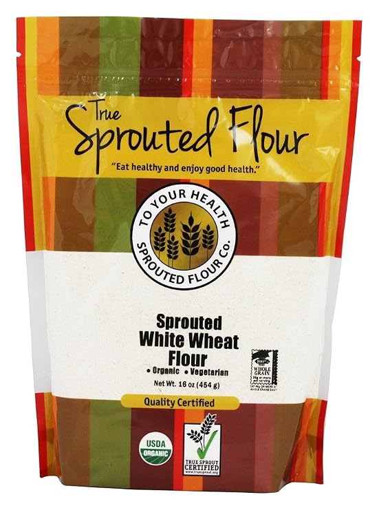 TO YOUR HEALTH SPROUTED FLOUR Organic Sprouted White Wheat Flour, 16 OZ