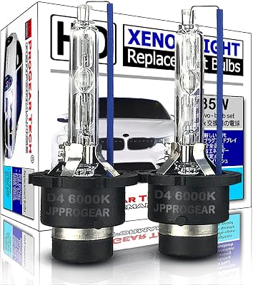 ECO Friendly Product NON-Mercury Heavy Duty D4S D4R 6000K HID Xenon Headlight Replacement Bulbs OEM Standard 35W Pack of 2