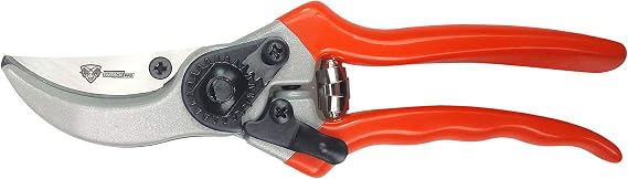 Professional Bypass Hand Pruning Shears Durable, Heavy Duty, Landscaping Secateurs/Scissors/Clippers-Trim your Garden, Rose Bushes, Gardenias and Outdoor Hedges