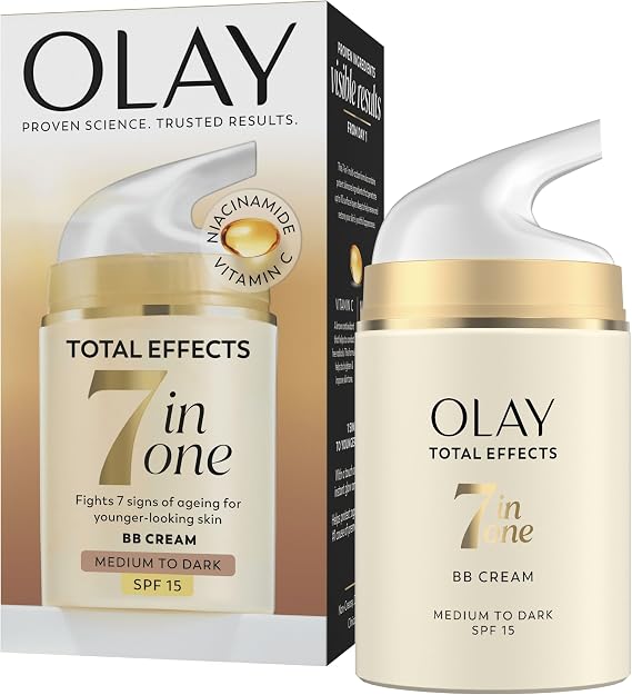 Olay Total Effects 7 in 1 Anti-Ageing BB Cream SPF15, 50ml