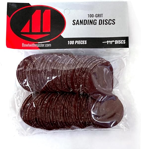 Master Sanding Disc 1.5inch for Bevel Sander - Pack of 100 120 Grit