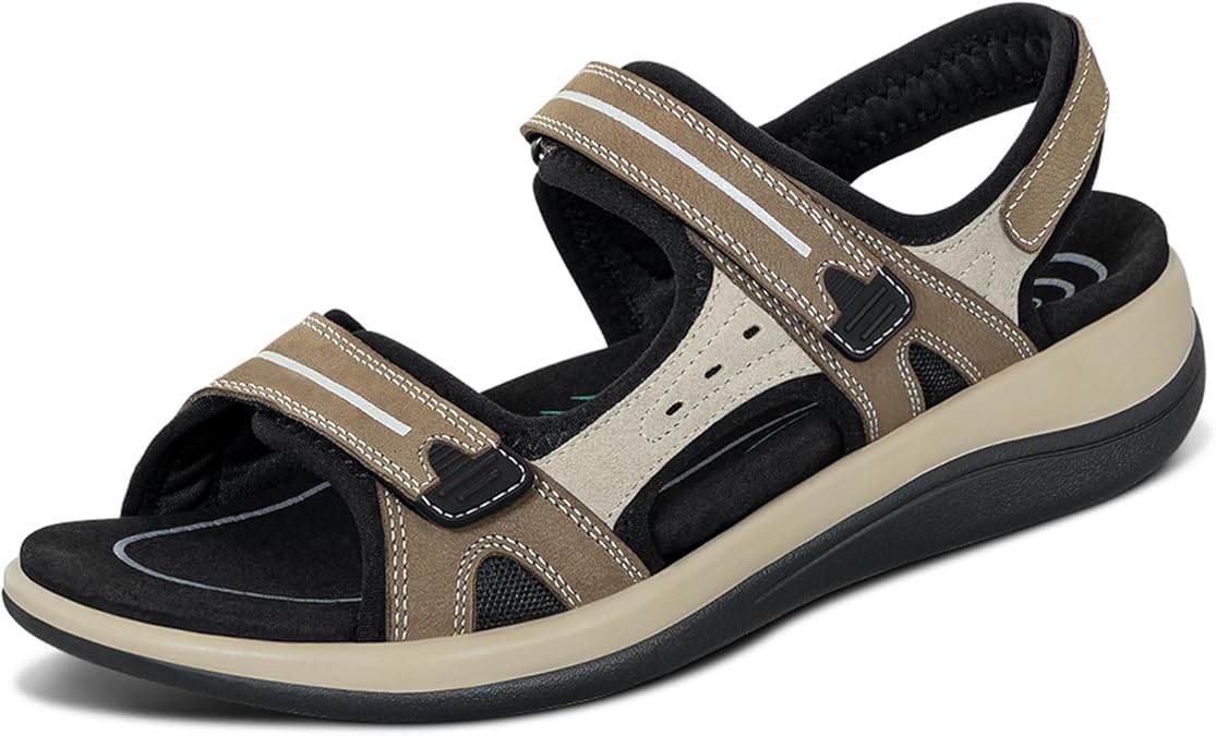 Orthofeet Venice Orthopedic Women's Leather Sandals