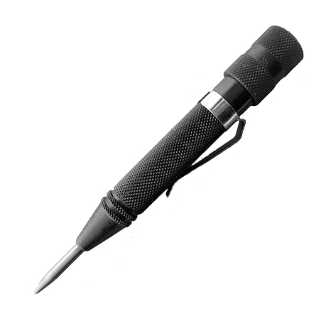Eclipse Professional Tools 65-171R Automatic Center Punch, Tool Steel, 4" Length Blade