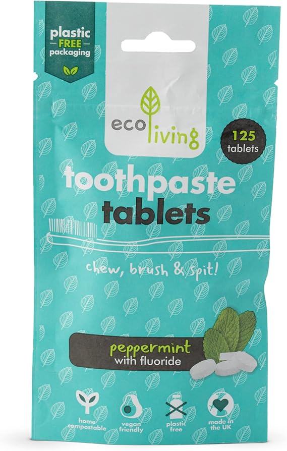 Toothpaste Tablets 125 Tablet Pouch