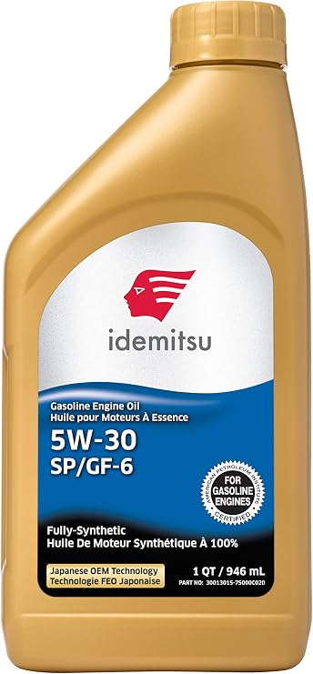 Idemitsu Full Synthetic 5W-30 Engine Oil SP/GF-6-1QT