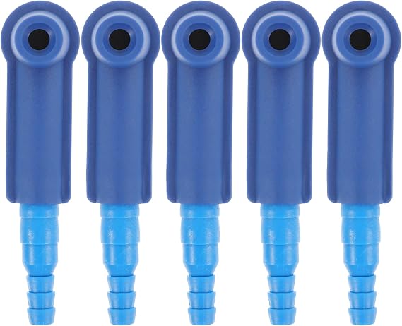 BESPORTBLE 5Pcs Exchange Tool Connector Brake Bleeding Kit, Universal Auto Car Oil Bleeder Pump Exchange Adapter Fluid Changer Automotive Fluid Bleeder Bleeding Connector Adapter