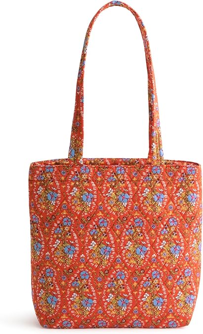 Vera Bradley womens Small Original Zip Tote Bag - Premium Cotton
