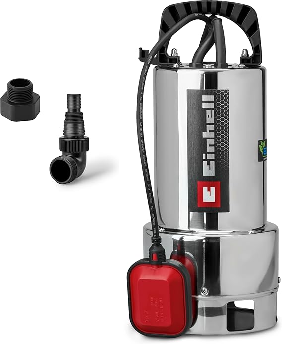Einhell Kirli Su Dalgıç Pompa GC-DP 7035 N ECO PLUS 4170765 | 700 W | 19.000 l/saat su debisi | 8 m basma yüksekliği | Ø 35 mm'ye kadar yabancı parçacıklar | şamandıra anahtarı
