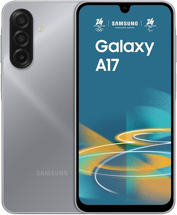 Samsung Galaxy A17 4G Smartphone, 128GB / 4GB, Dual SIM, Grey