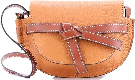 Pre-Loved Gate Shoulder Bag Leather Mini, Brown