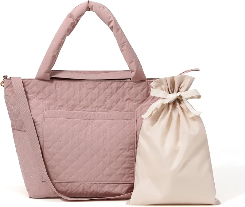Francfranc Quilted Travel Bag