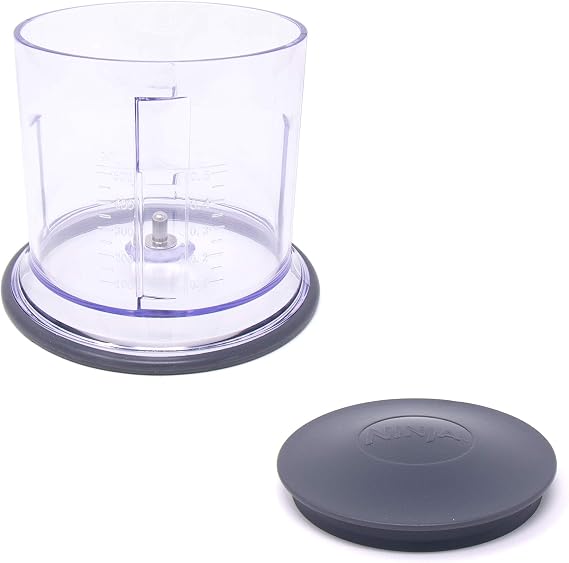 Blender Replacement Parts for Ninja Master Prep Qb900B - 16 oz Food Processor Bowl and Storage Lid