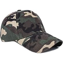 Classic Plain Baseball Cap Casual Trucker Dad Hat for Workout and Outdoort Activities (CAMO)
