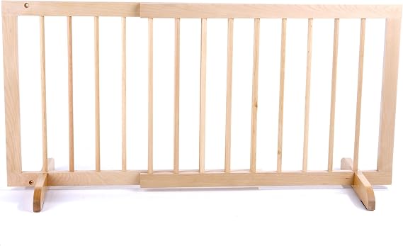 Cardinal Gates SG Step-Over Pet Gate, 28-51 in, Natural