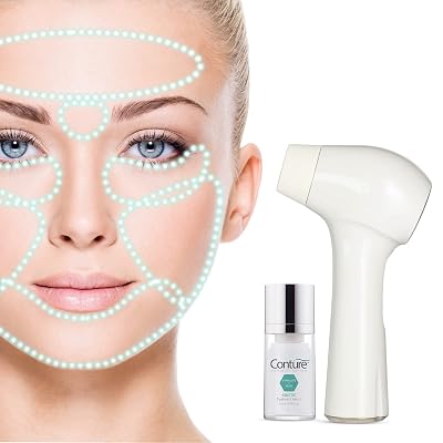 LUMINESS Conture Kinetic Skin Toning System with Anti-Aging Treatment Serum - Gently Stimulates & Tones to Restore Radiance & Firmness