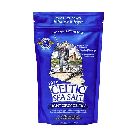Selina Natural Celtic Sea Salt Course Soil Celtic Sea Salt Ltgr 1/2lb