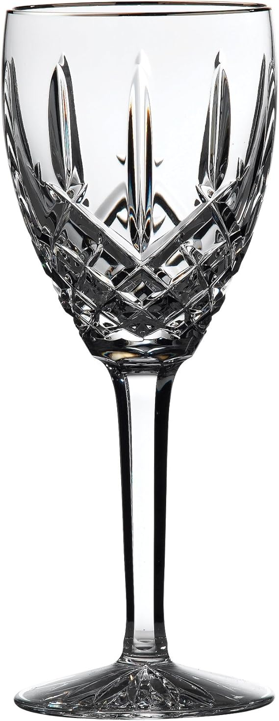 Waterford Araglin Platinum Goblet, 7-Ounce