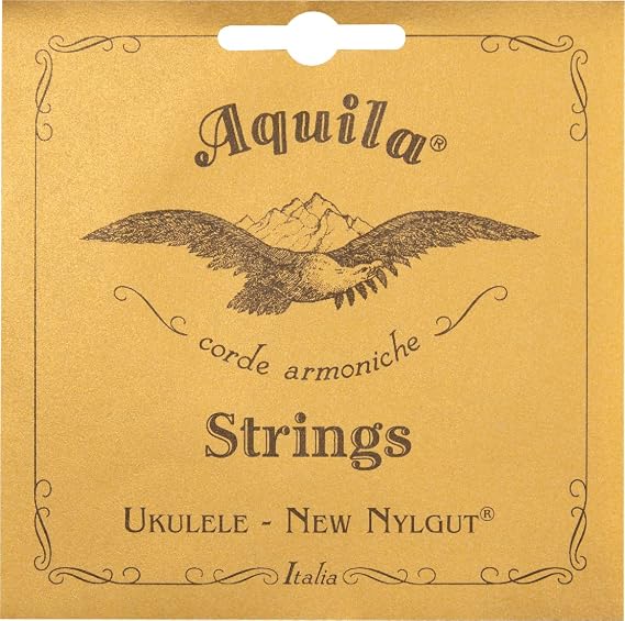 Aquila 23U Baritone Ukulele GCEA Nylgut Strings, High G