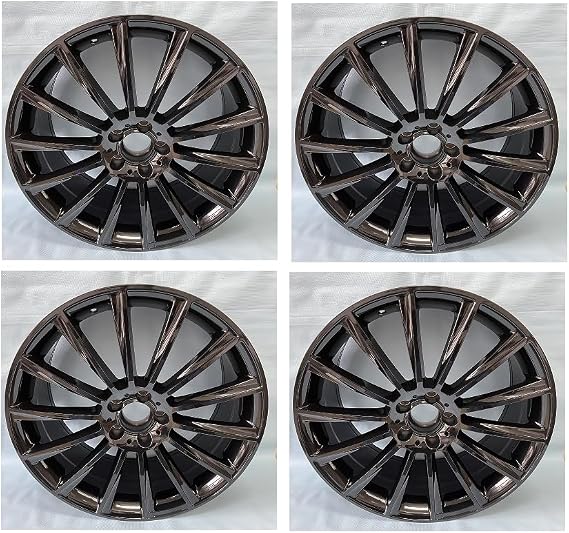 4pc 20 INCH GLOSS BLACK EDITION RIMS FITS C300 C350 C400 E350 E550 E400 C63 E63 AMG