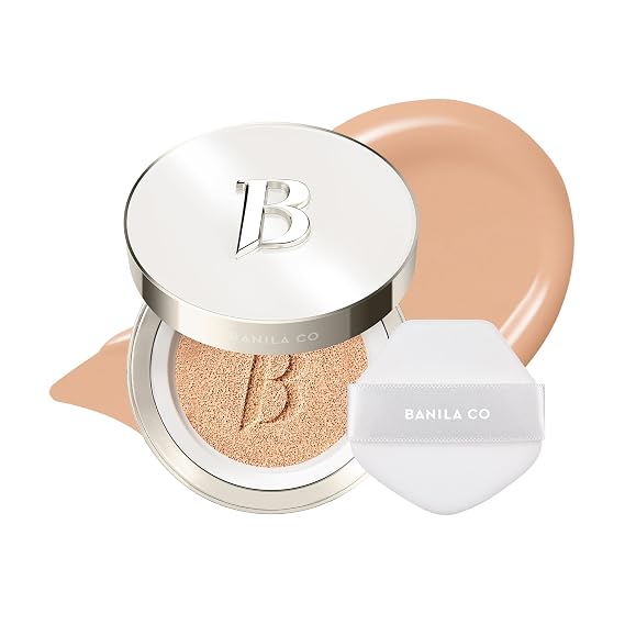 BANILA CO Covericious Cover Cushion - Long-Wear Matte, 24C SAND (0.49 oz)
